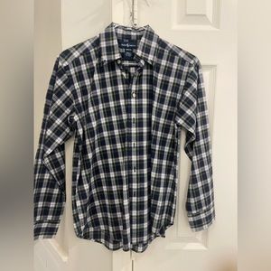 Boys medium long sleeve button down.